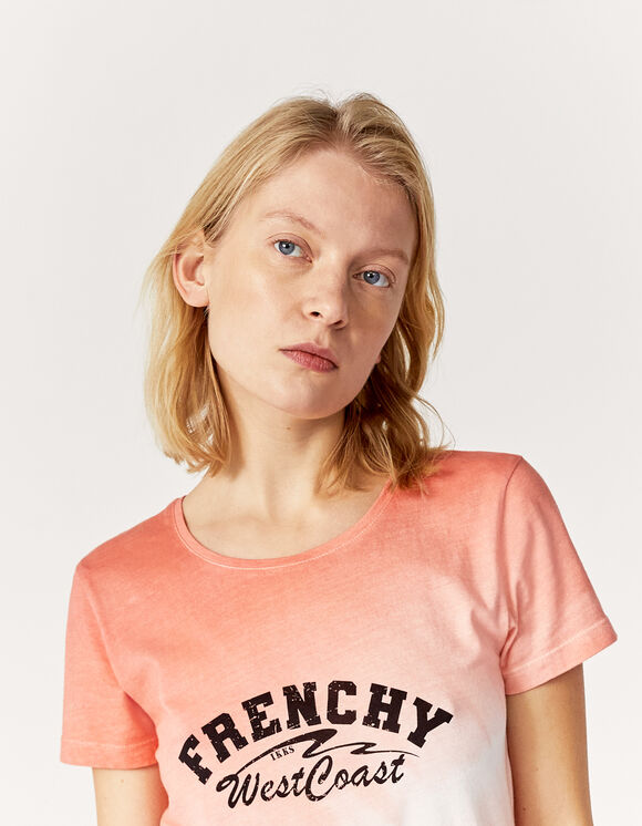 Womens Ladies Short Sleeve 'Give In To Me" Paris Slogan Printed T-shirt Tee Tops